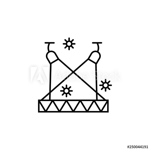 500x500 Spotlight, Show, Magic, Circus Icon Element Of Magic For Mobile