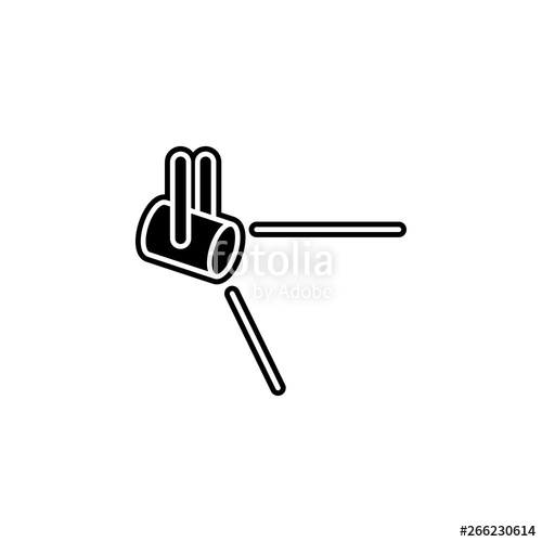 500x500 Spotlight Cinema Icon Simple Glyph, Flat Vector Of Cinema Icons