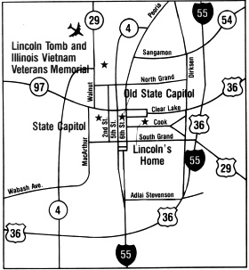 280x303 Map Of Springfield Ill And Travel Information Download Free Map