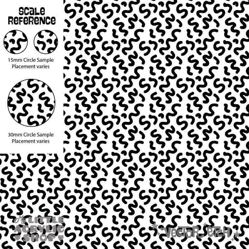 Squiggles Pattern 800x800 Squiggles Pattern