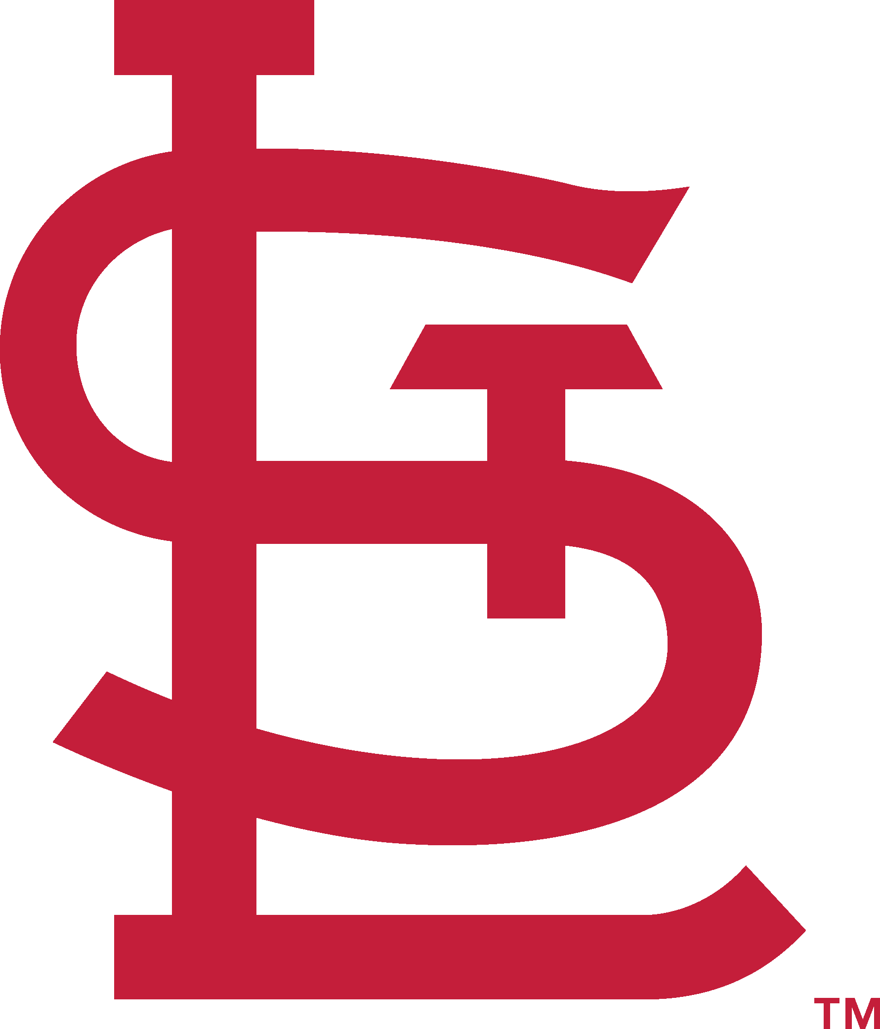1781x2083 St Louis Cardinals Vector Logo