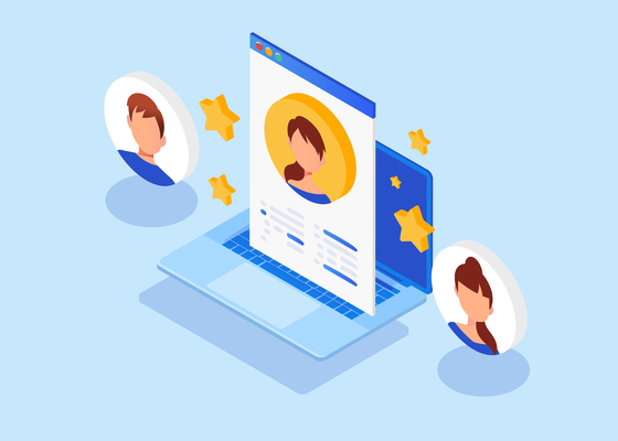 560x400 Recruitment Agency On Curated Vector Illustrations, Stock Royalty