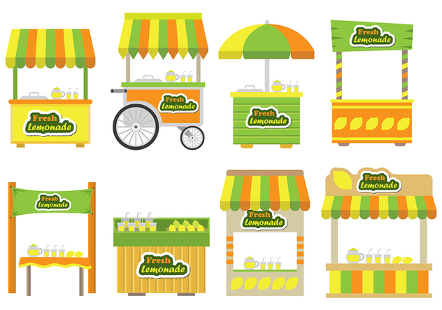 632x443 Lemonade Stand Icons Free Vector Download Cannypic