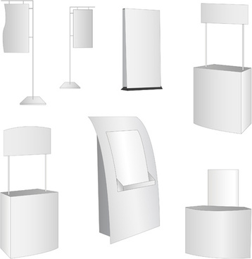 358x368 Display Stand Free Vector Download