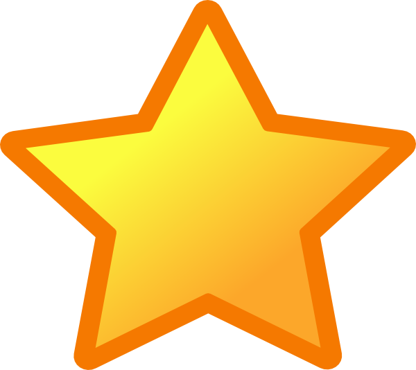 600x534 Vector Star Clip Art