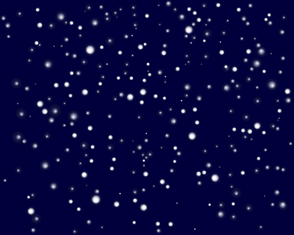 600x480 Starry Background