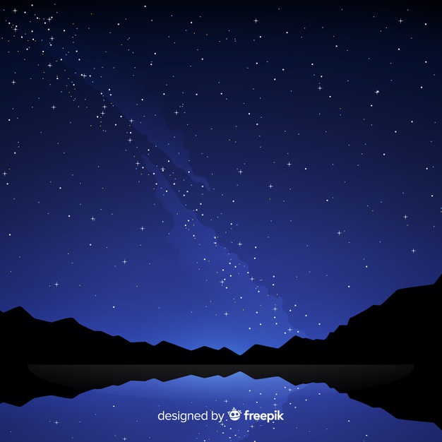 626x626 Starry Night Sky Background Vector Free Download