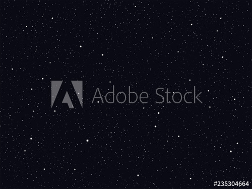 500x375 Vector Starry Night Sky Background