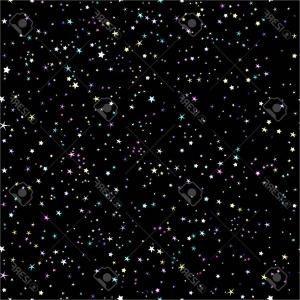 300x300 Photostock Vector Starry Night Sky Seamless Vector Pattern Space