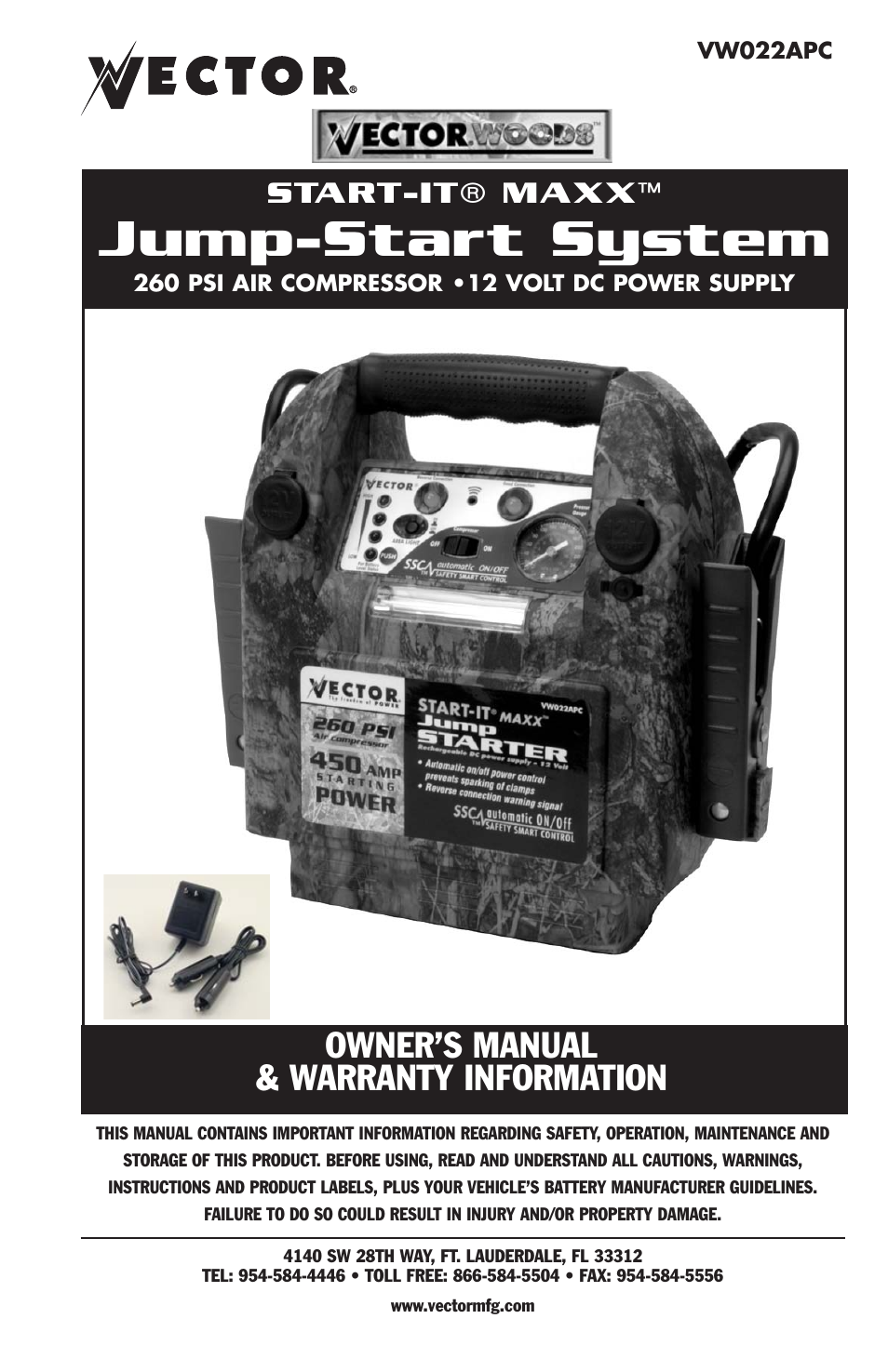 954x1475 Vector Start It Maxx User Manual Pages