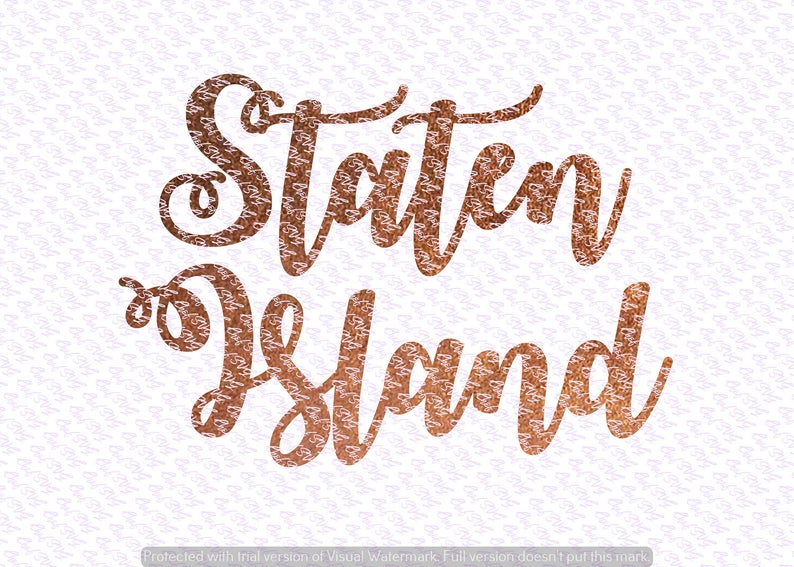 794x567 Staten Island Quote Quote Overlay Vinyl Cutting Etsy
