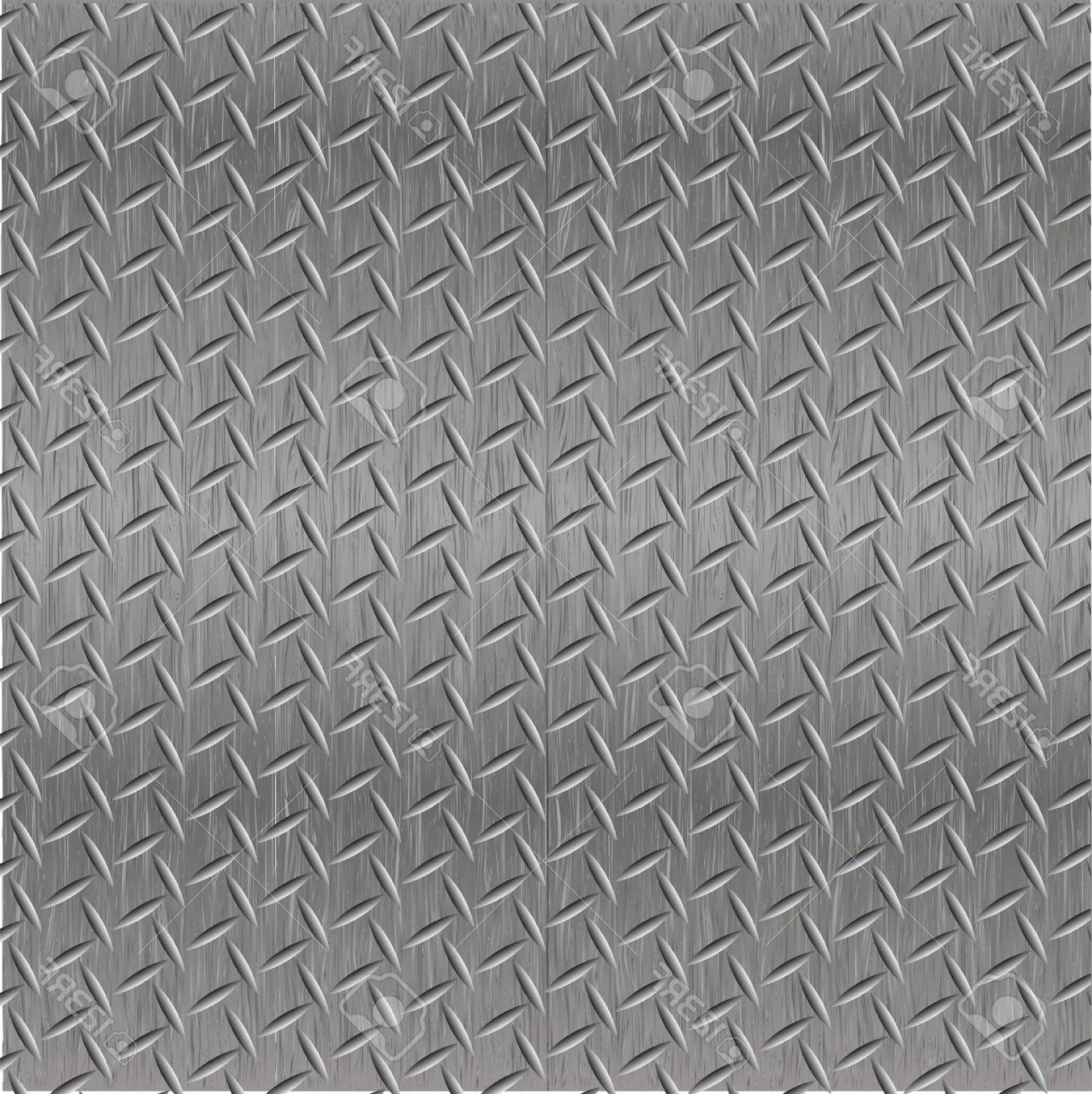 1557x1560 Photostock Vector Steel Diamond Plate Seamless Pattern Vector