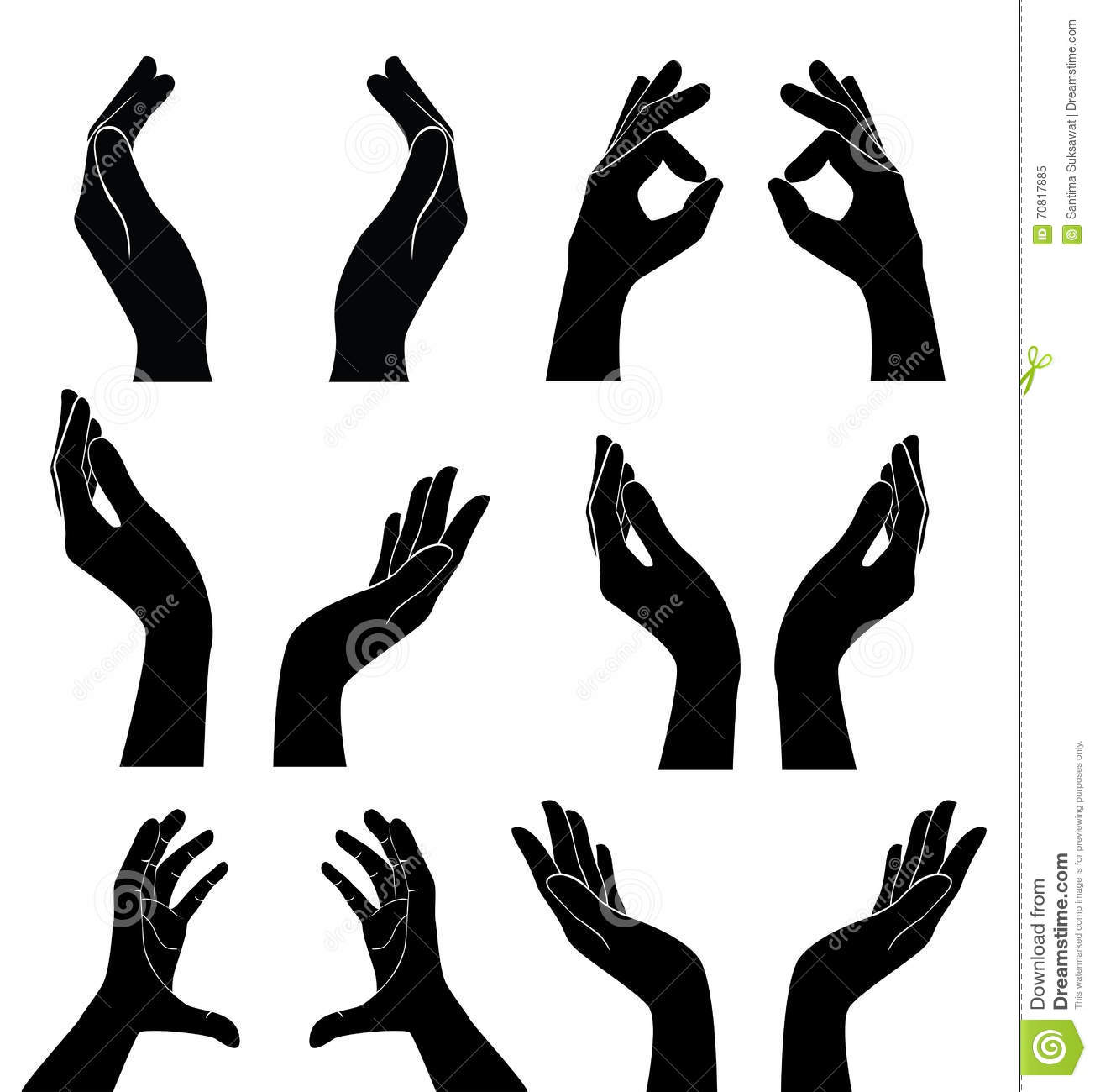 Hand Silhouette Vector Free Download 1304x1300 Hand Silhouette Vector Free Download