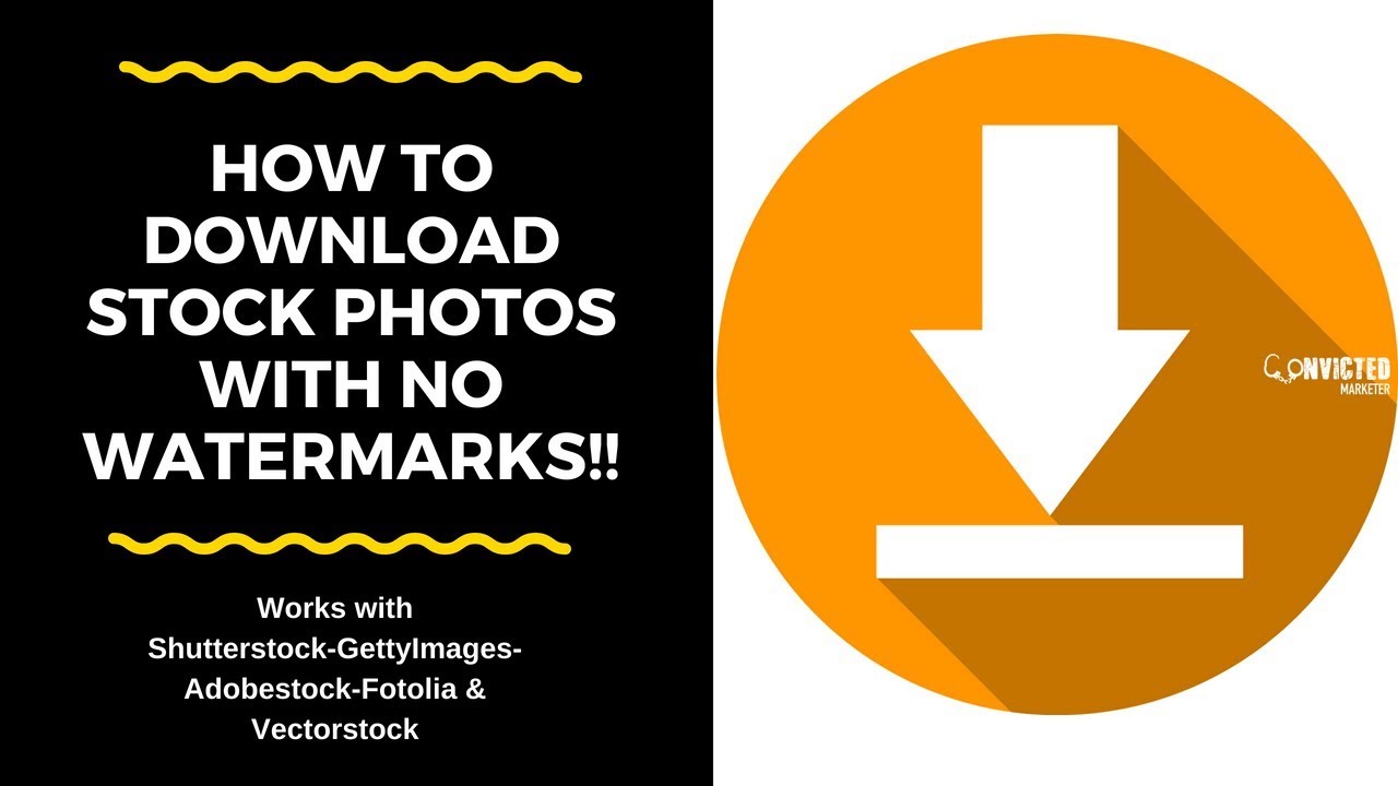 1280x720 How To Download Shutterstock, Getty Image, Fotolia Vectorstock