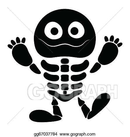 445x470 Skeleton Clipart For Kids