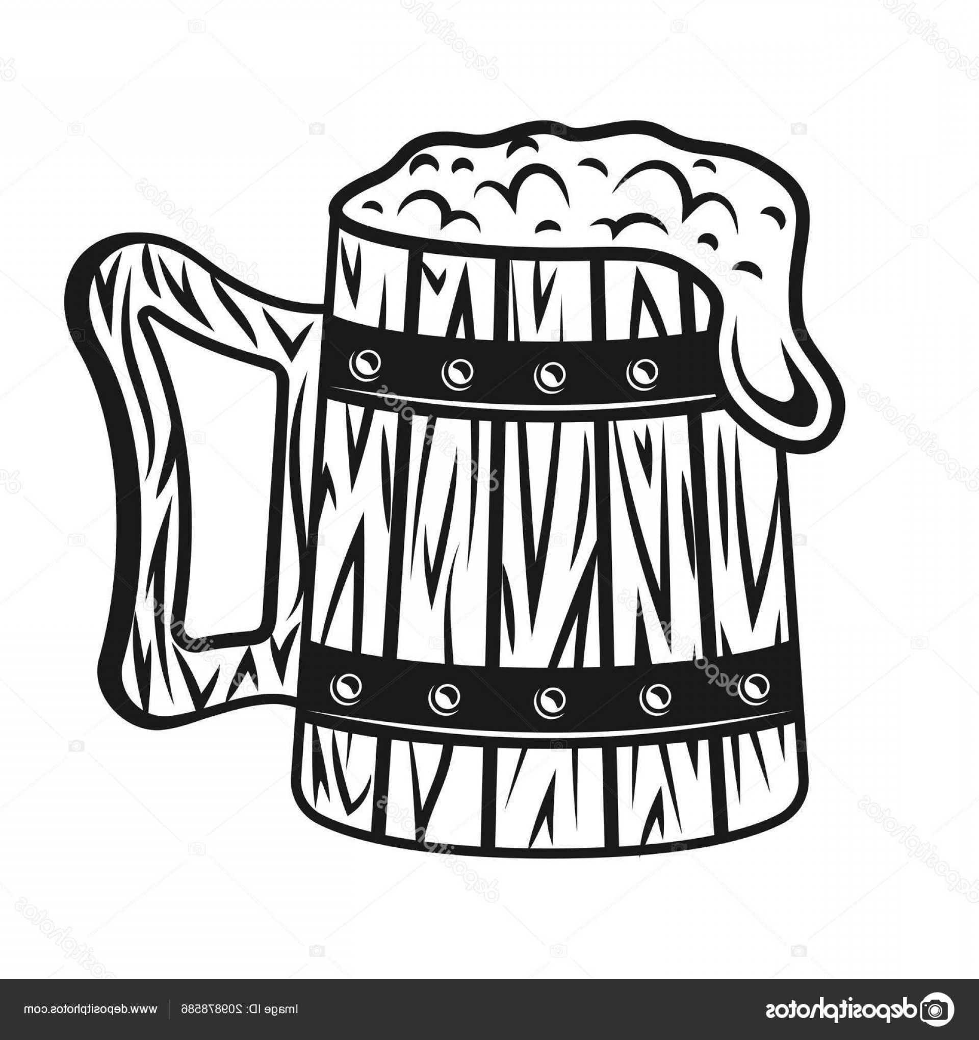 1920x2040 Black And White Beer Mug Vector Soidergi