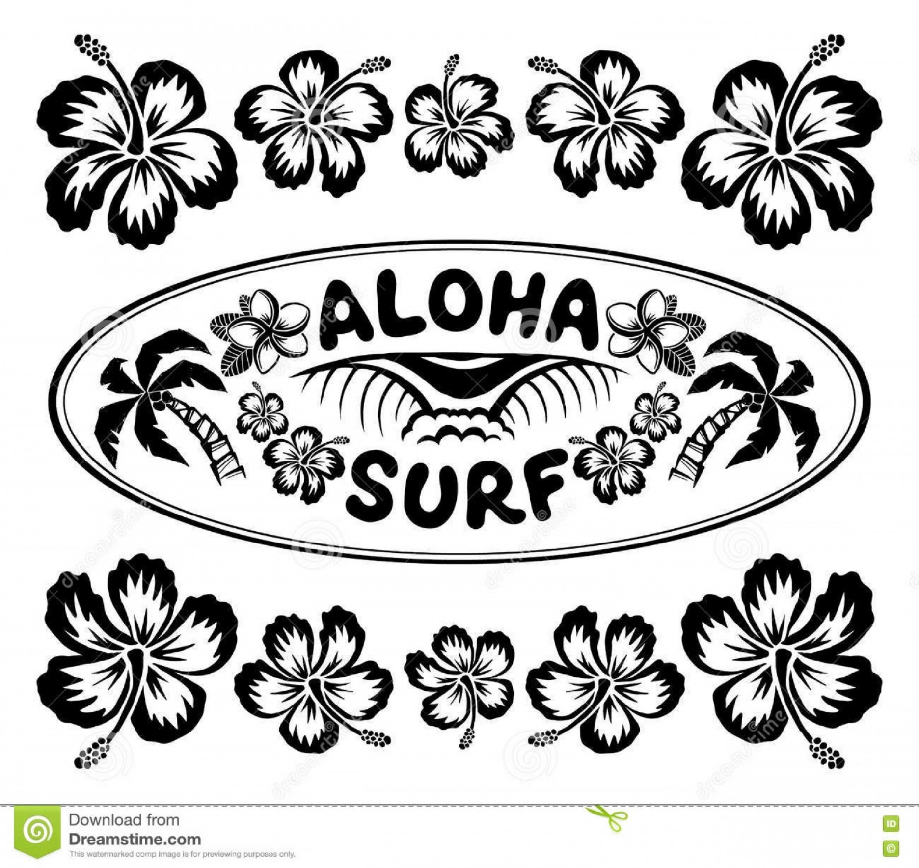 1872x1768 Black Floral Oval Border Vector Hoodamathrun