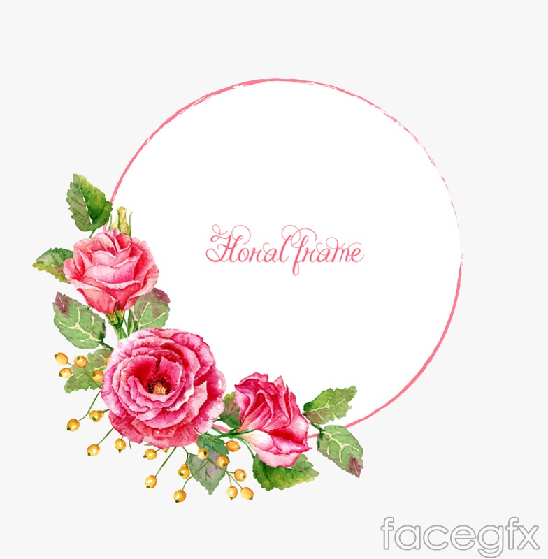 Watercolor Flower Frame Vector Over Millions Vectors, Stock 784x800 Watercolor Flower Frame Vector Over Millions Vectors, Stock