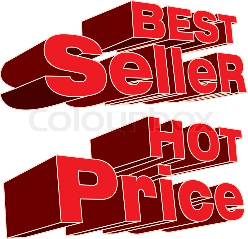 800x773 Best Seller And Hot Price Logo Vector Stock Vector Colourbox