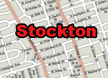 220x160 Stockton Ca Lossless Scalable Pdf Map For Printing, Presentation