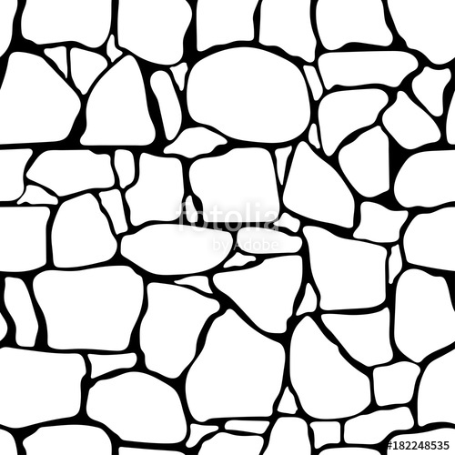 500x500 Stone Wall Seamless Pattern Background Stock Image And Royalty