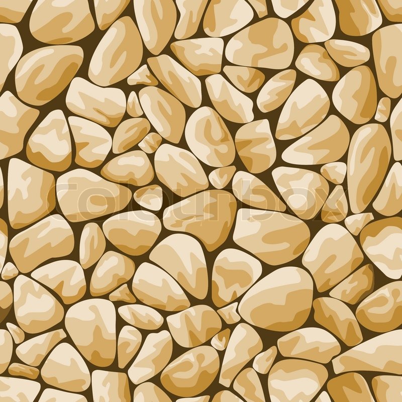 800x800 Brown Stone Seamless Background For Stock Vector Colourbox