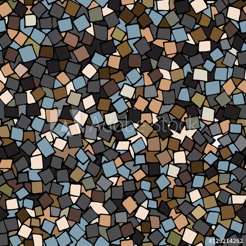 500x500 Ground Seamless Patterns Set, Vector Stone Textures Collection