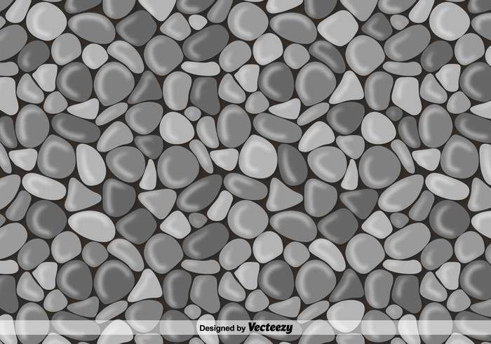 700x490 Vector Stone Wall Background