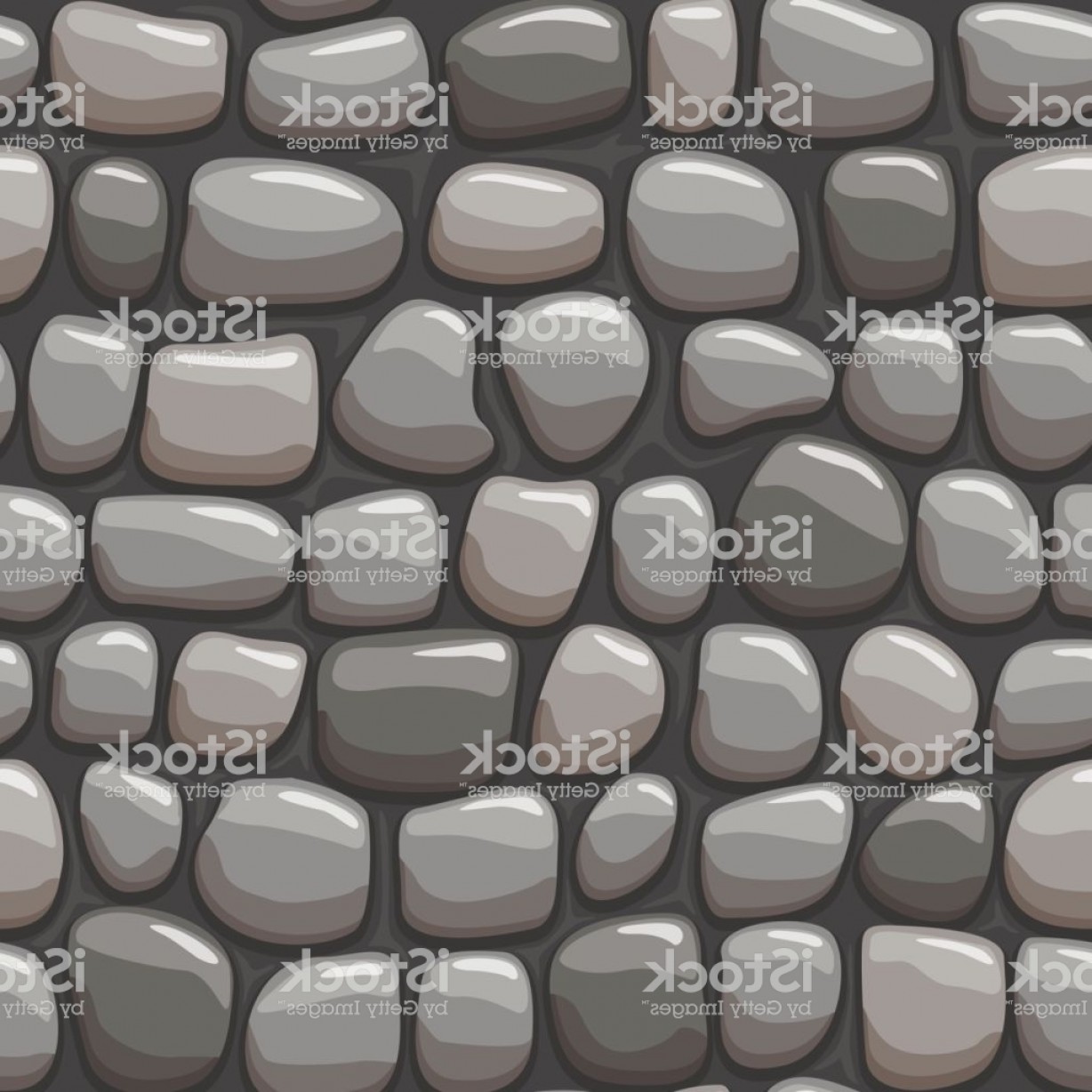 1228x1228 Cartoon Gray Stone Texture Vector Seamless Background Gm Wallkeeper