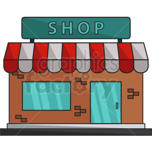 300x300 Vector Storefront Icon Clipart Royalty Free Gif, Png
