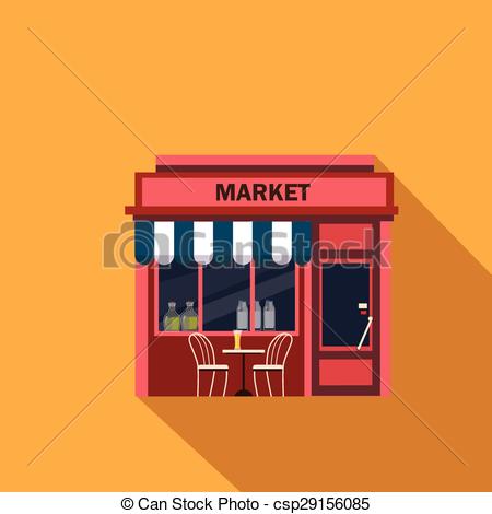 450x470 Free Collection Of Storefront Clipart Cute Download Transparent
