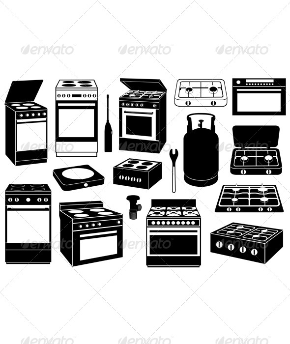 590x700 Cooktop Graphics, Designs Templates From Graphicriver