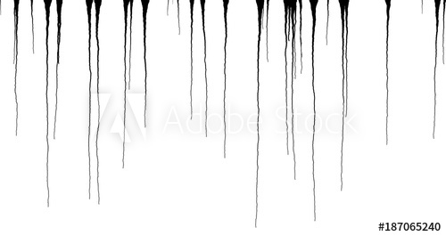 Black Ink Dripping Streaks 500x265 Black Ink Dripping Streaks