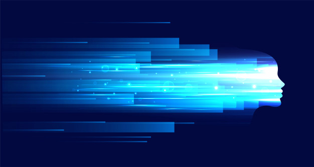 Technology Face Figure With Blue Light Streaks Vector Free Download 626x333 Technology Face Figure With Blue Light Streaks Vector Free Download