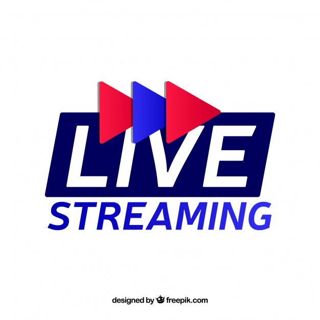 626x626 Modern Live Streaming Icon With Flat Design Vector Free Download