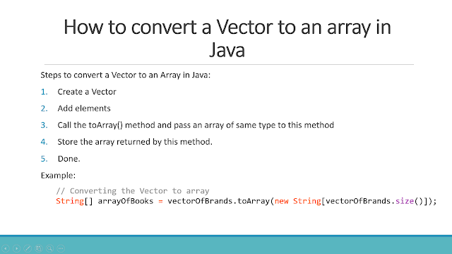 640x360 How To Convert Vector To Array In Java Examples