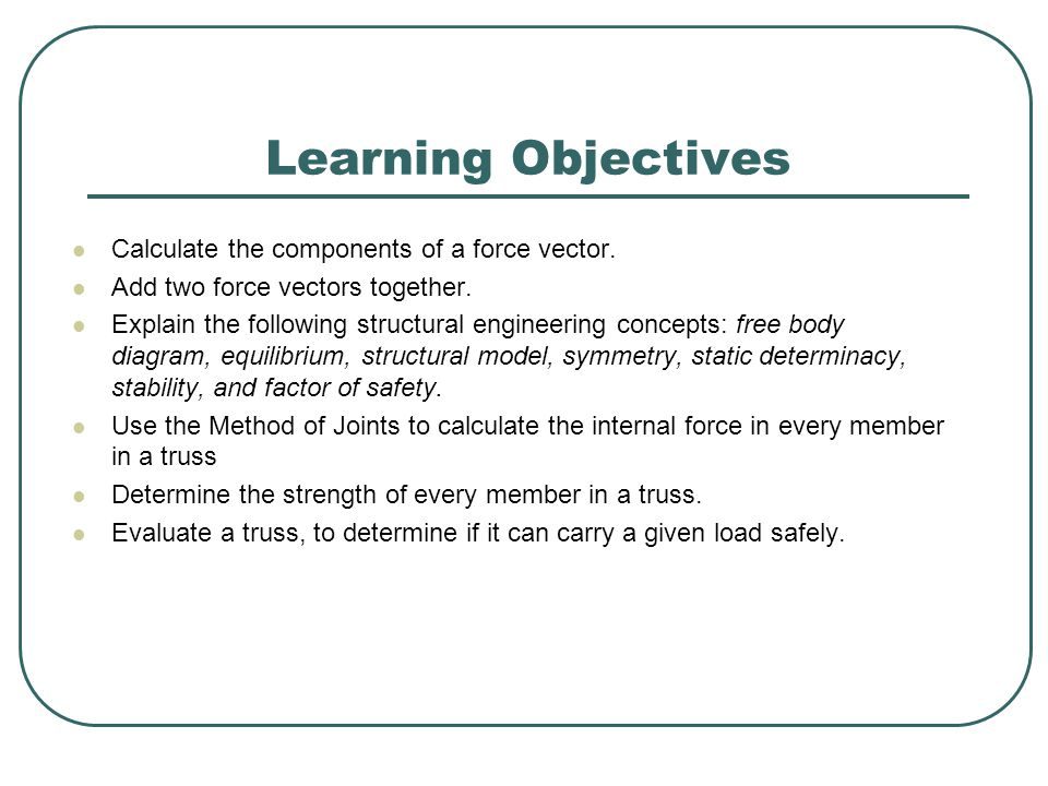 960x720 Analyzing The Strength Of Structural Members