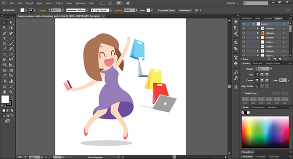 600x325 My Creative Vectors Work On Student Show