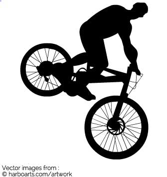 335x355 Download Mtb Stunt Silhouette