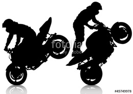260x184 Download Moto Stunt Vector Clipart Motorcycle Stunt Riding Wheelie