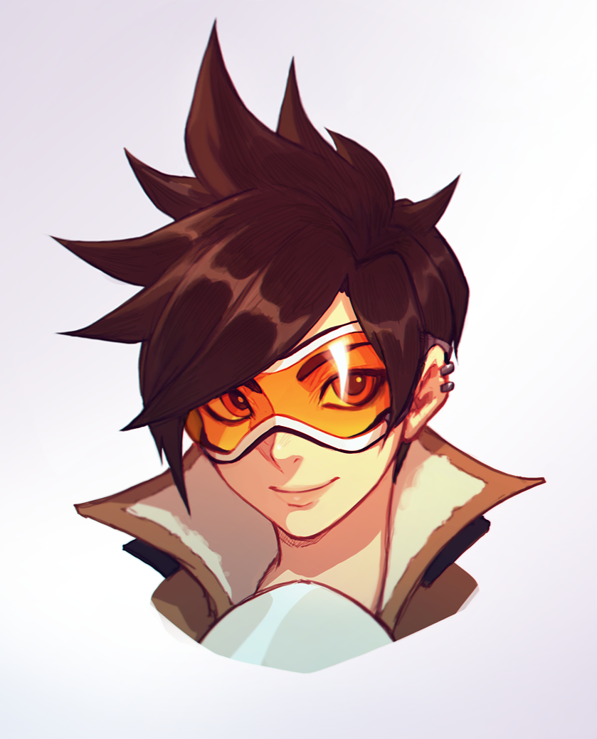 839x1039 Tracer From Overwatch