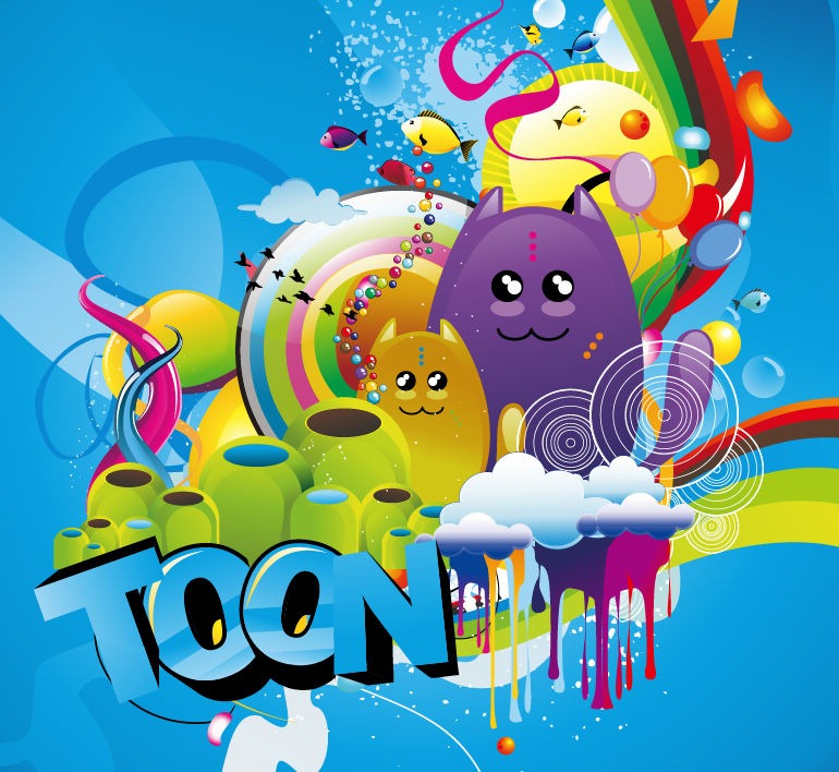 770x708 Cartoon Style Vector Illustration Free Vector Graphics All