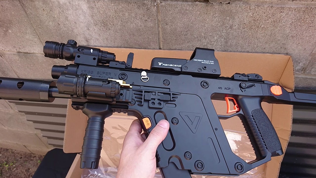 1280x720 Lehui Kriss Vector Submachine Gun Gel Blaster Review