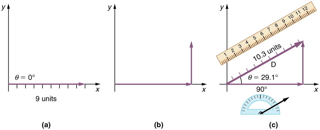 1113x454 Vector Addition And Subtraction Graphical Methods College Physics