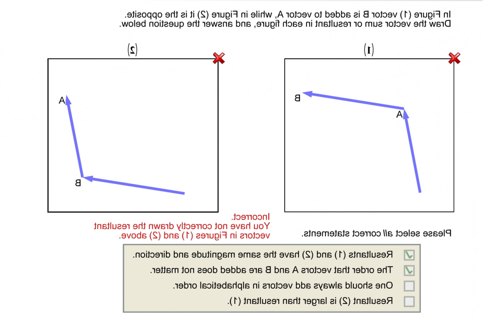 1550x1017 Figure Vector B Added Vector Figure Opposite Draw Vector Sum