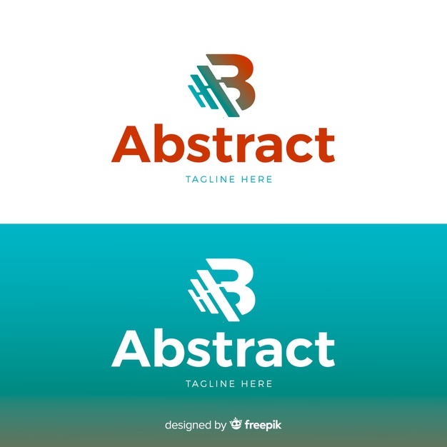 626x626 Letter Logo Template For Light And Dark Background Vector Free