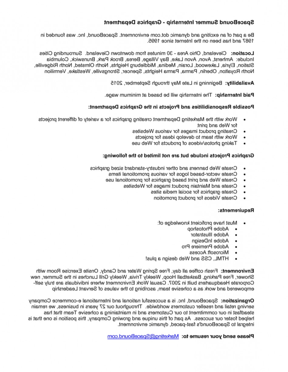 949x1228 Spacebound Summer Internship Graphics Department Be A P Hoodamathrun