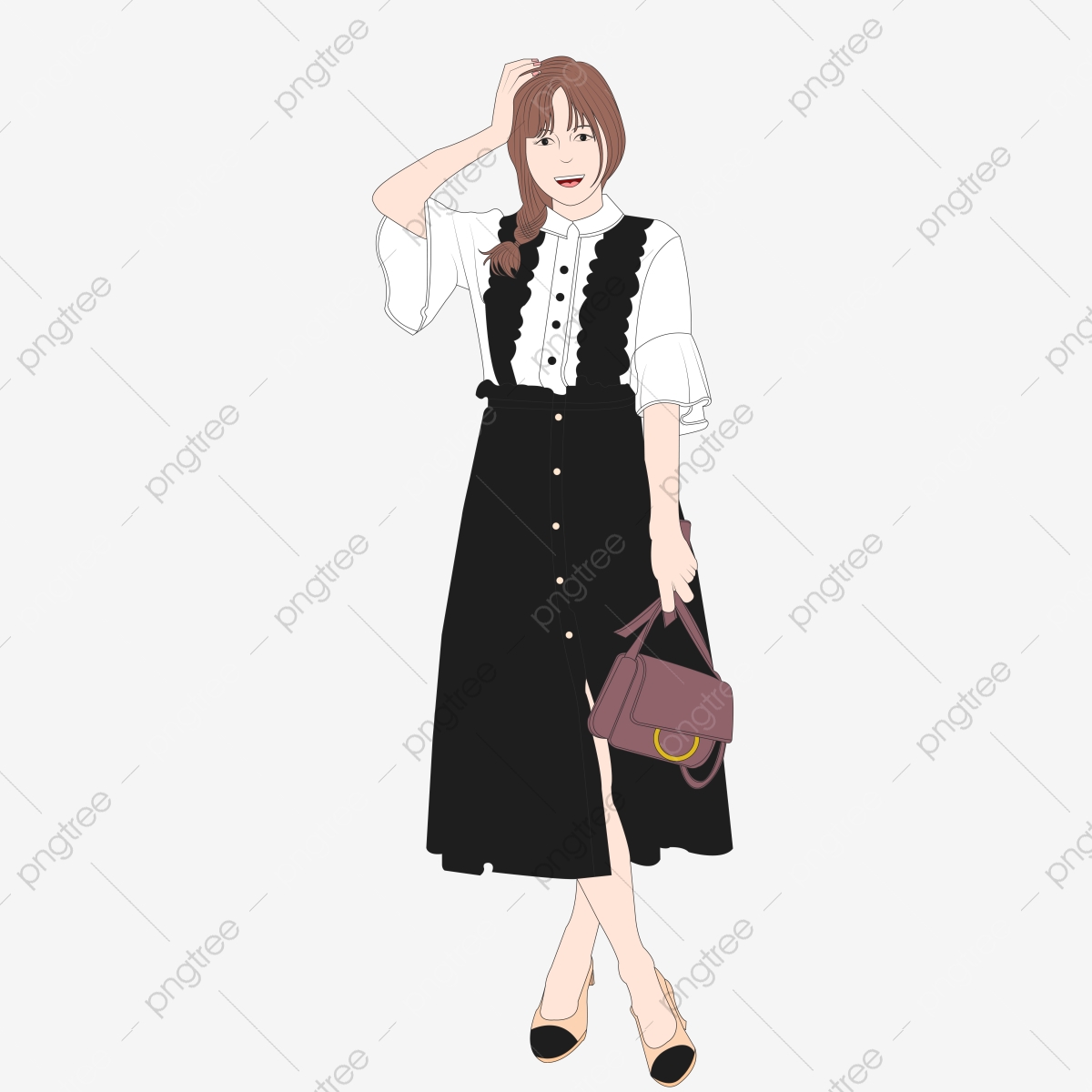 1200x1200 Wearing A Summer Lady Lovely Pure Career, Jobs, Go To Work, Lady