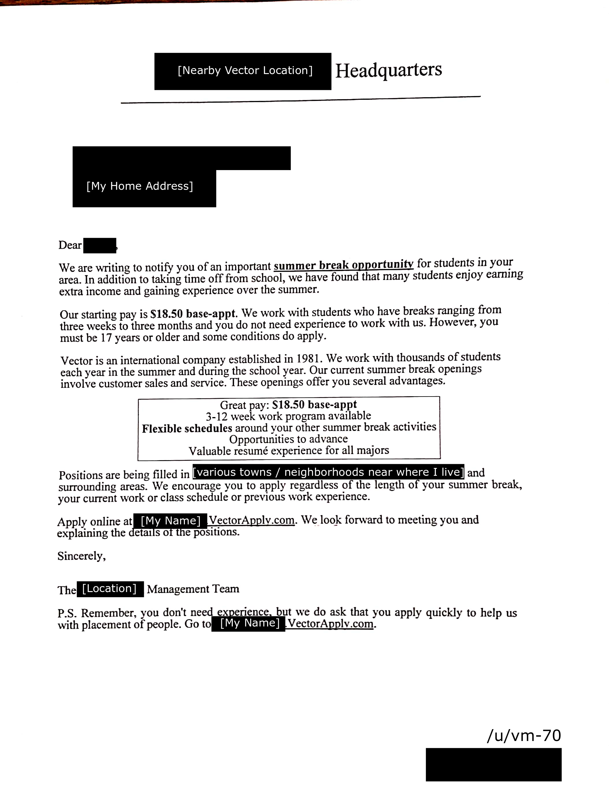 2108x2728 Vector Marketing Sent Me A Letter In The Mail Like Ugun Nut