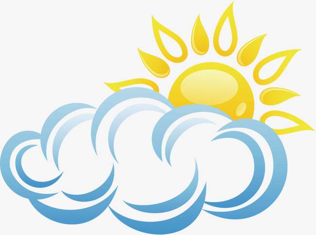 650x484 Cloudy Png Vector Element, Clouds Vector